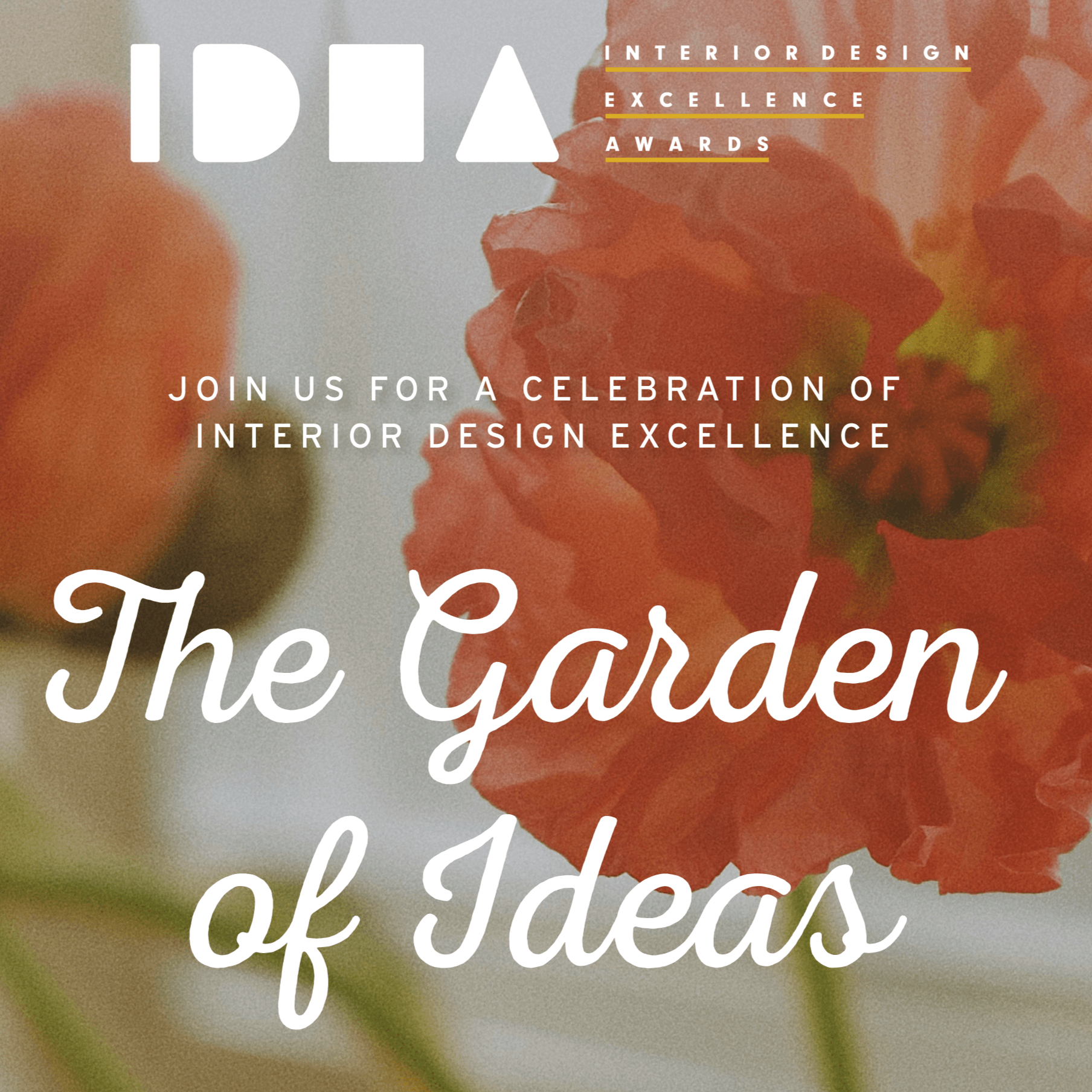 Interior Design Excellence Awards : The Garden of Ideas
