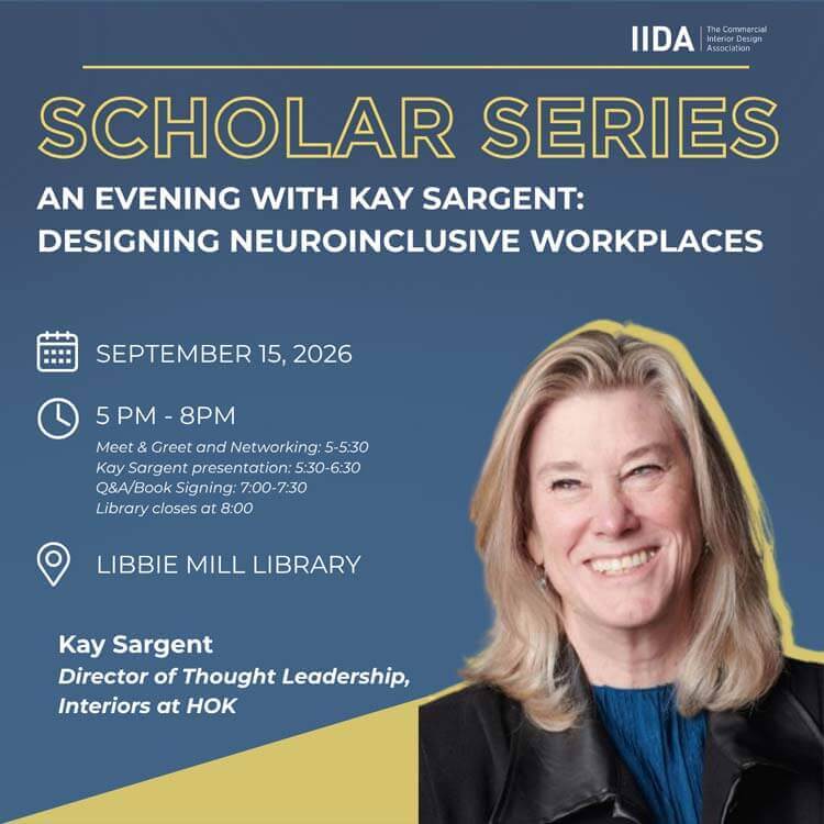 Scholar Series: An Evening with Kay Sargent – Designing Neuroinclusive Workplaces