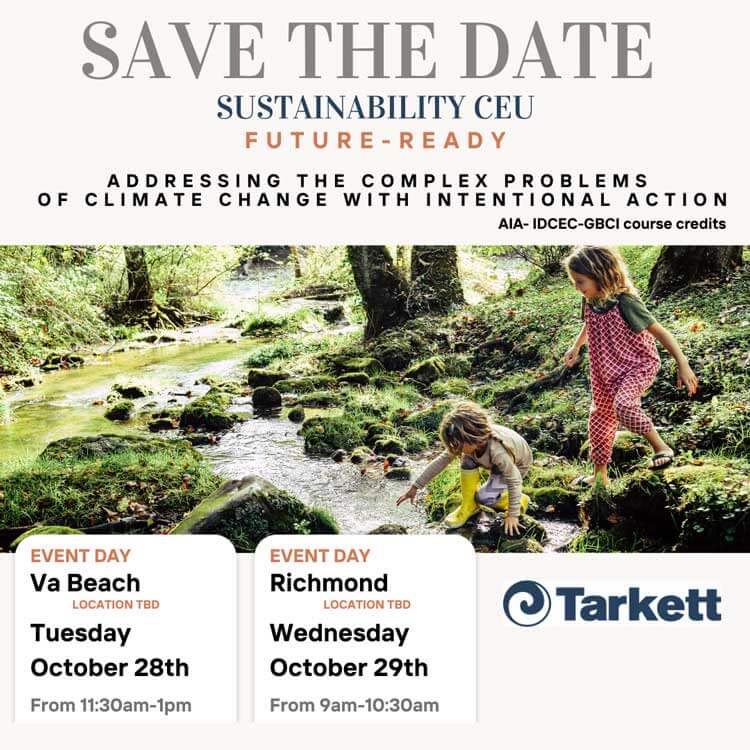 Sustainability CEU: Virginia Beach & Richmond
